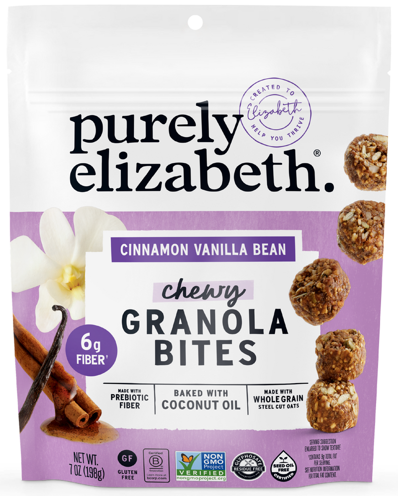 Cinnamon Vanilla Bean Granola Bites