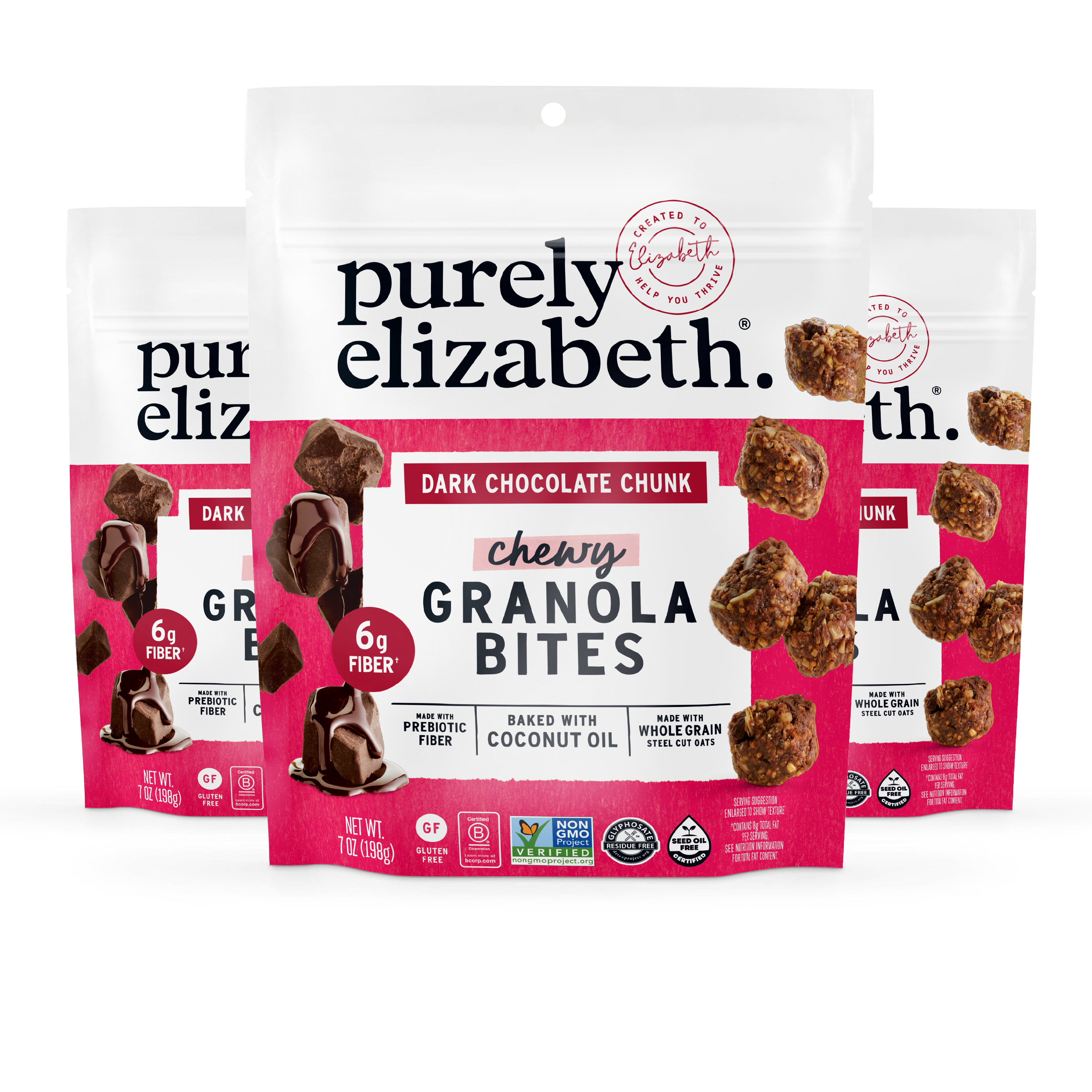 Dark Chocolate Chunk Granola Bites 3 Pack