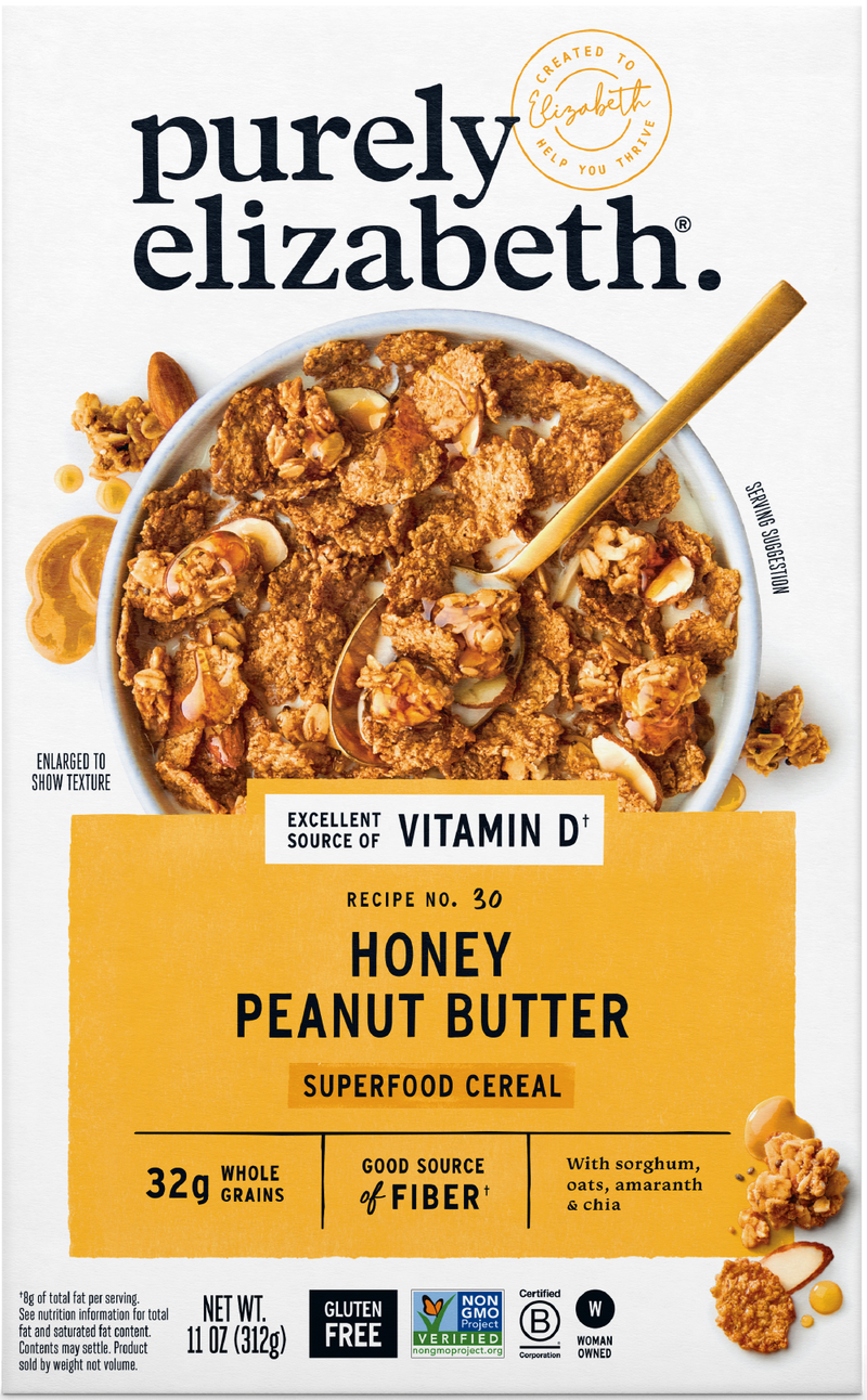 Honey Peanut Butter Superfood Cereal with Vitamin D