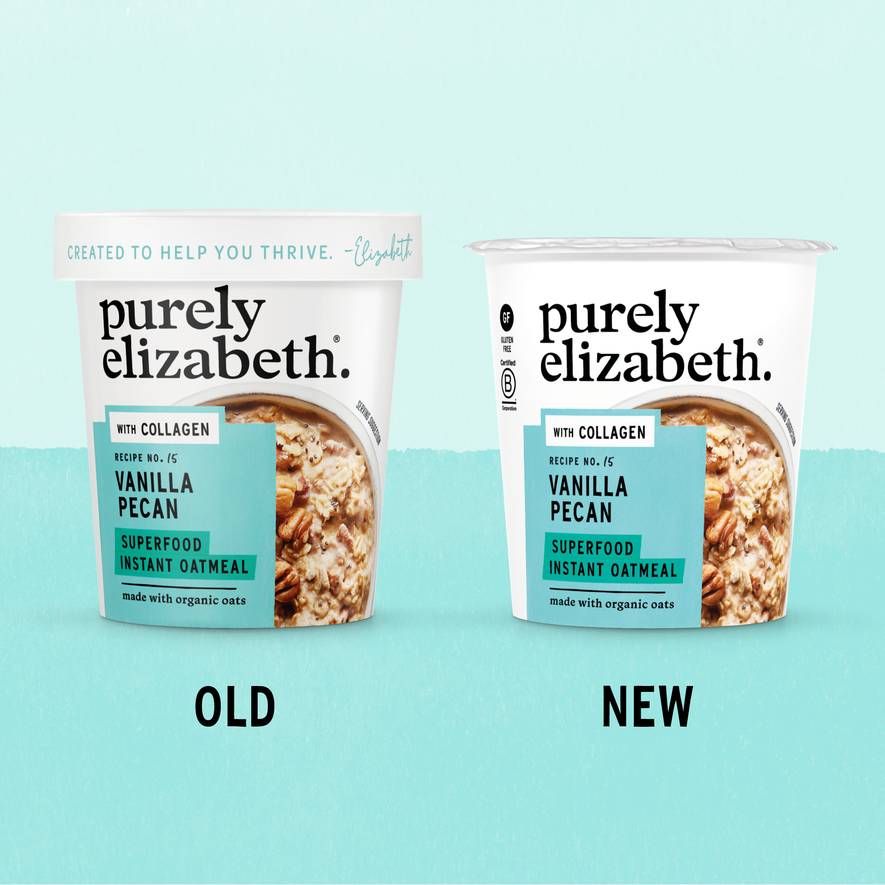 Vanilla Pecan Superfood Oat Cup with Collagen