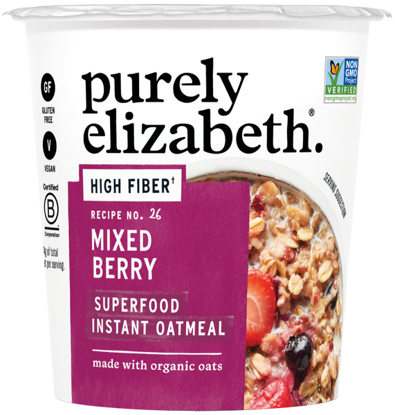 Superfood Oatmeal | Mixed Berry Cup