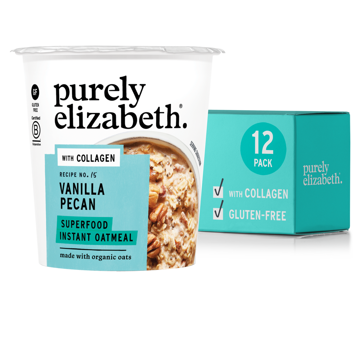 Superfood Oatmeal | Vanilla Pecan Cup