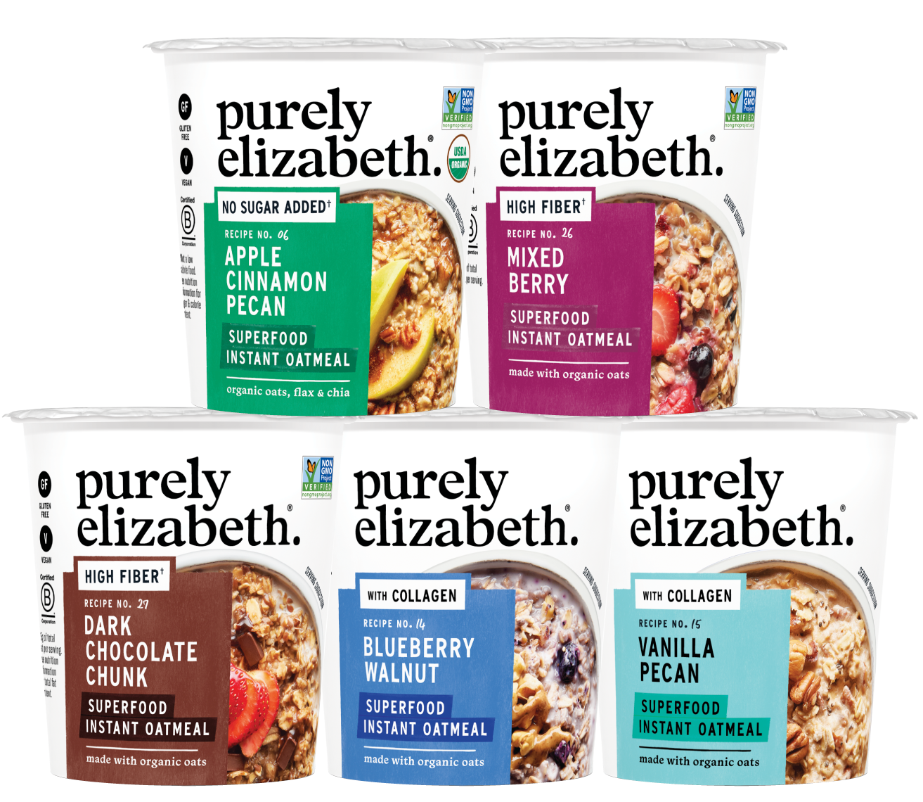 Superfood Oat Cup Variety Pack (5 Ct.)