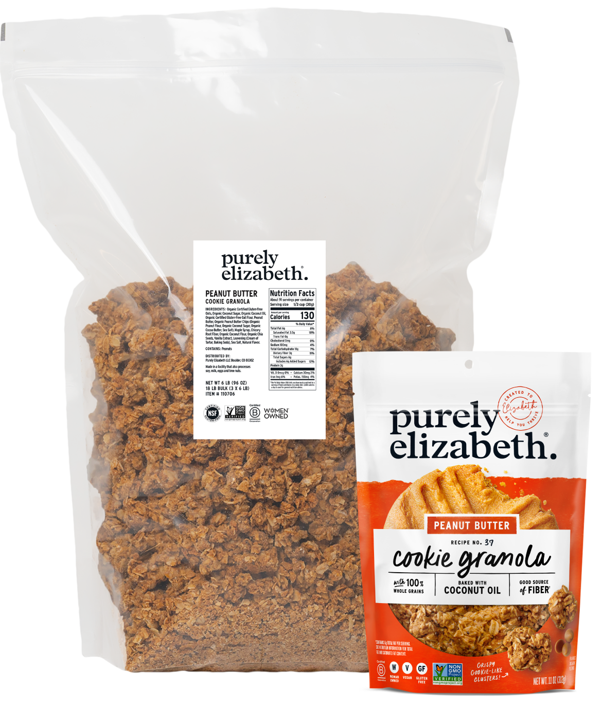 6lb Bulk Peanut Butter Cookie Granola