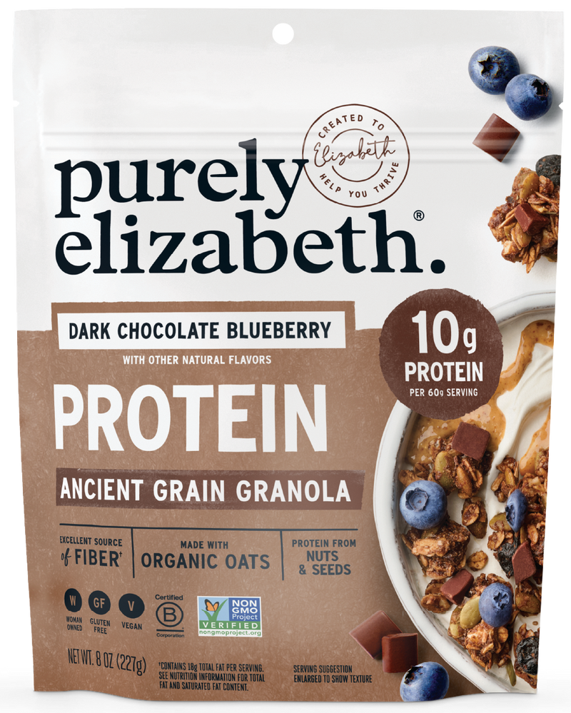 Dark Chocolate Blueberry Protein Granola