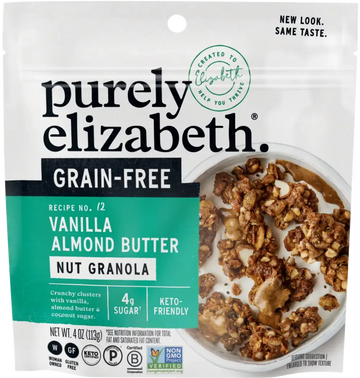 Vanilla Almond Butter Grain-Free Nut Granola Snack Pack