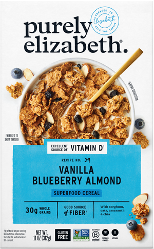 Vanilla Blueberry Almond Superfood Cereal with Vitamin D