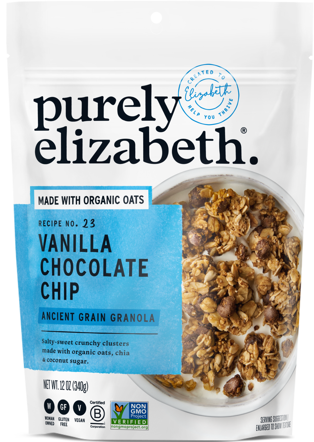 Vanilla Chocolate Chip Ancient Grain Granola