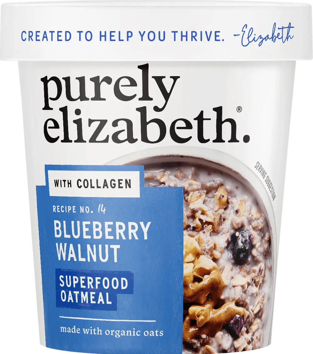 Blueberry Walnut Superfood Oat Cup with Collagen
