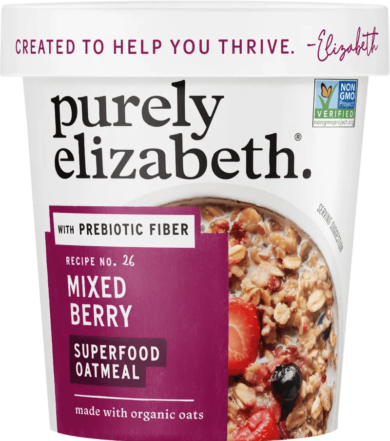 Mixed Berry Superfood Oat Cup with Prebiotic Fiber