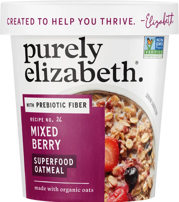 Mixed Berry Superfood Oatmeal Cup