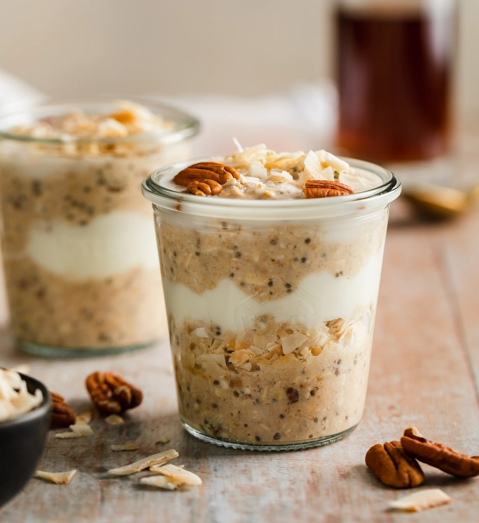 Coconut Cream Pie Overnight Oats