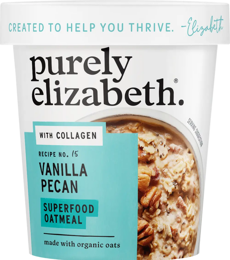 Vanilla Pecan Superfood Oatmeal Cup