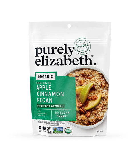 Apple Cinnamon Pecan Superfood Oatmeal Pouch