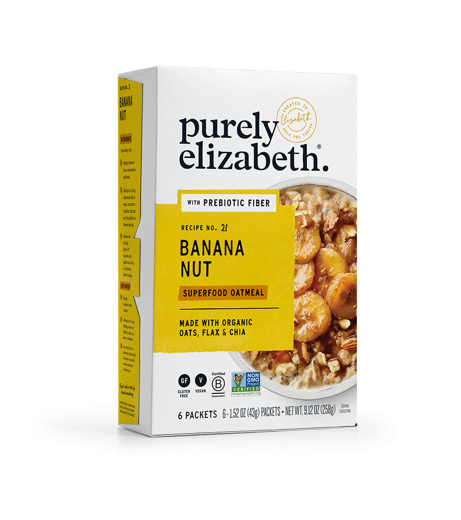 Banana Nut Superfood Oatmeal Multipack with Prebiotic Fiber