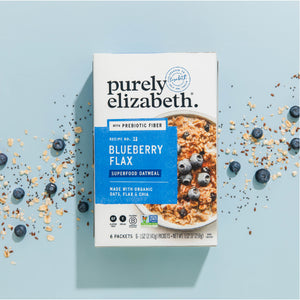 Blueberry Flax Superfood Oatmeal Multipack with Prebiotic Fiber