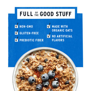 Blueberry Flax Superfood Oatmeal Multipack with Prebiotic Fiber