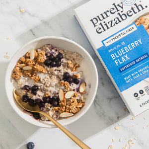 Blueberry Flax Superfood Oatmeal Multipack with Prebiotic Fiber