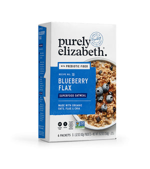 Blueberry Flax Superfood Oatmeal Multipack with Prebiotic Fiber