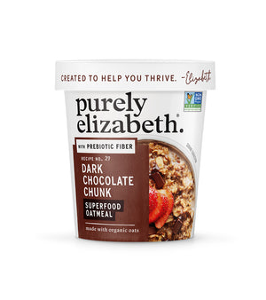 Dark Chocolate Chunk Superfood Oat Cup with Prebiotic Fiber