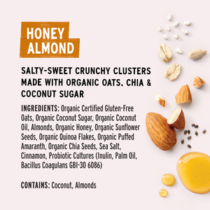 Honey Almond Probiotic Ancient Grain Granola