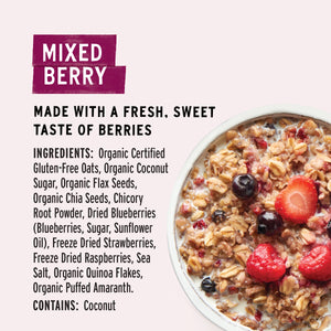 Mixed Berry Superfood Oat Cup with Prebiotic Fiber