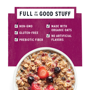 Mixed Berry Superfood Oat Cup with Prebiotic Fiber