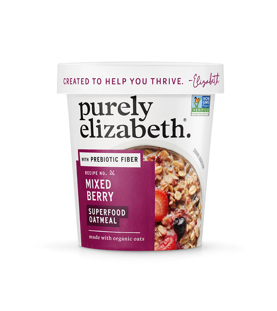 Mixed Berry Superfood Oat Cup with Prebiotic Fiber