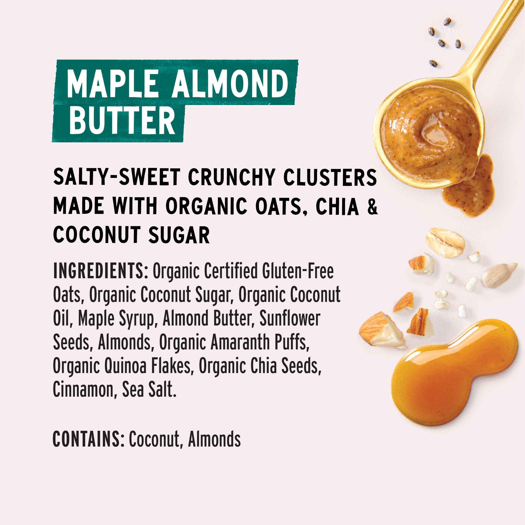 Maple Almond Butter Granola