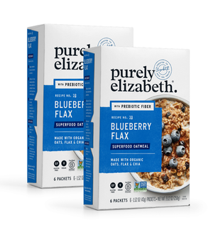 Blueberry Flax Superfood Oatmeal Multipack with Prebiotic Fiber