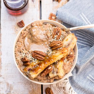 Vanilla Pecan Superfood Oatmeal Pouch with Collagen