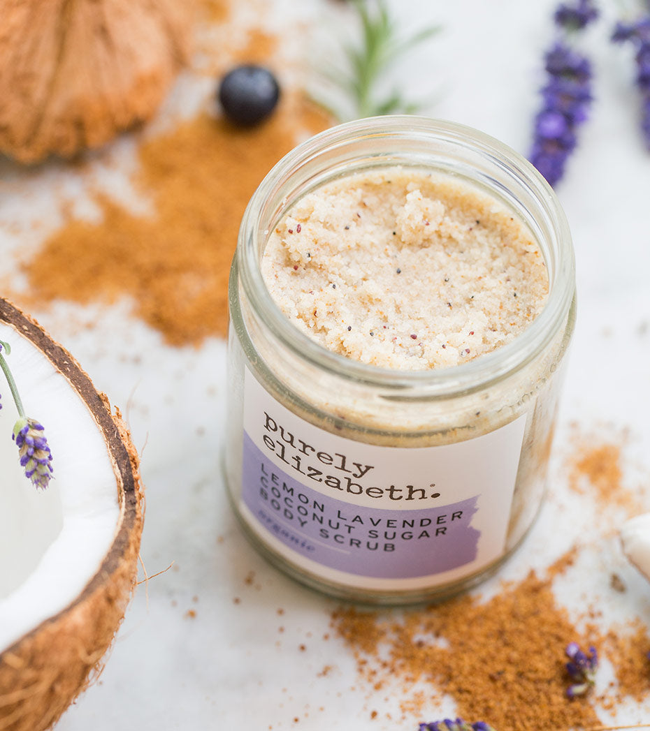 Lemon Lavender Coconut Sugar Body Scrub