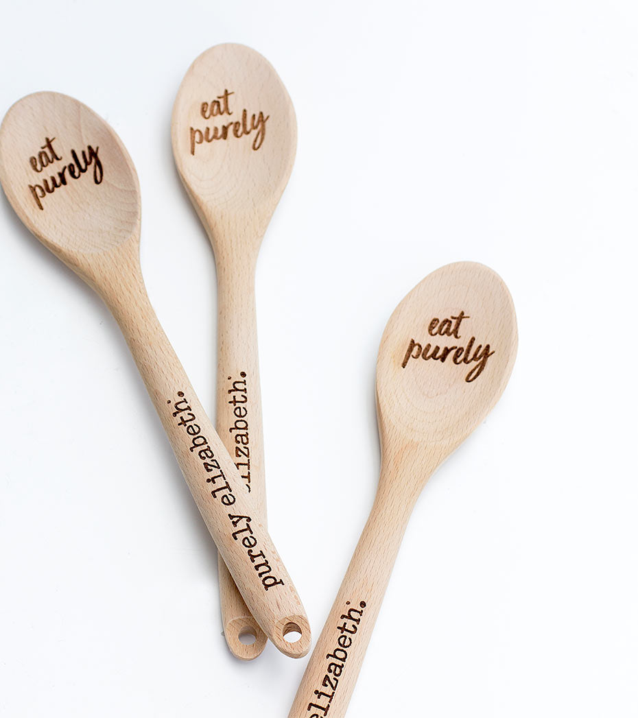Eat Purely Wooden Spoon